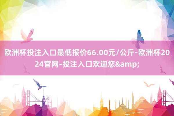 欧洲杯投注入口最低报价66.00元/公斤-欧洲杯2024官网-投注入口欢迎您&