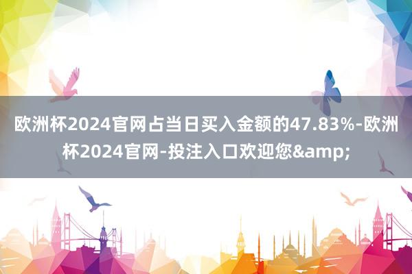 欧洲杯2024官网占当日买入金额的47.83%-欧洲杯2024官网-投注入口欢迎您&