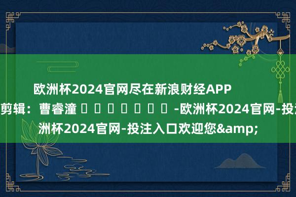 欧洲杯2024官网尽在新浪财经APP 背负剪辑:曹睿潼 -欧洲杯2024官网-投注入口欢迎您&